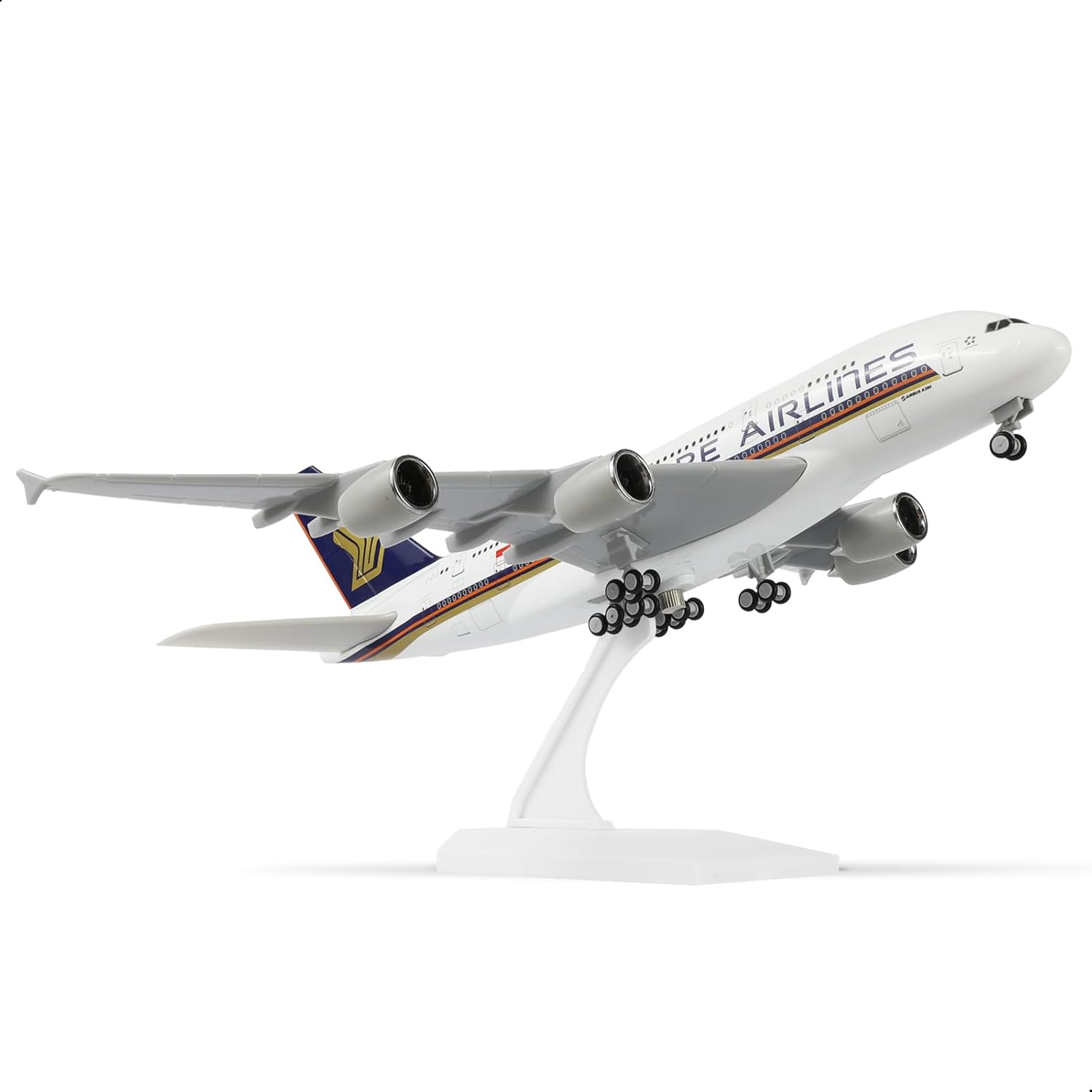 Model Kit Singapore - Kit de modèle d'avion A380 de
