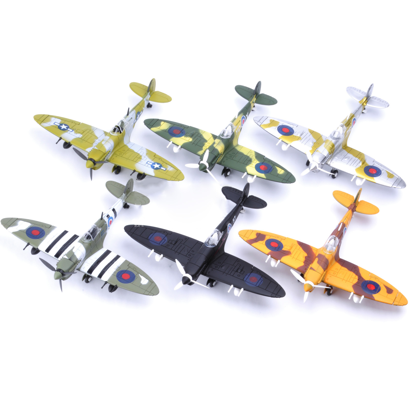 Model Kit Spitfire - Grand-Bretagne Spitfire Motorstator F4U Corsair Assembler