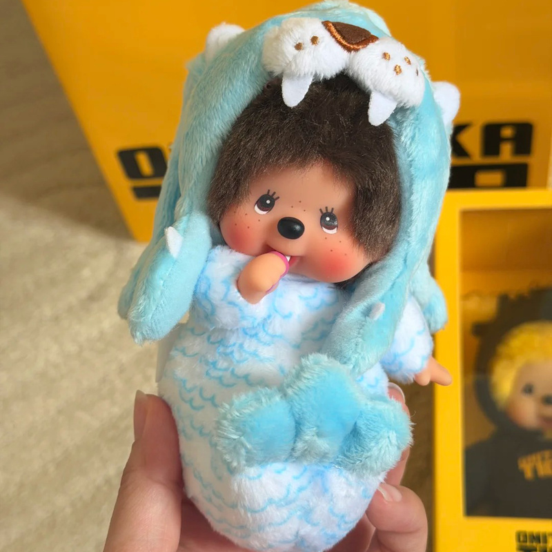 Model Kit Singapore - Nouvelle figurine Monchhichi authentique, édition limitée