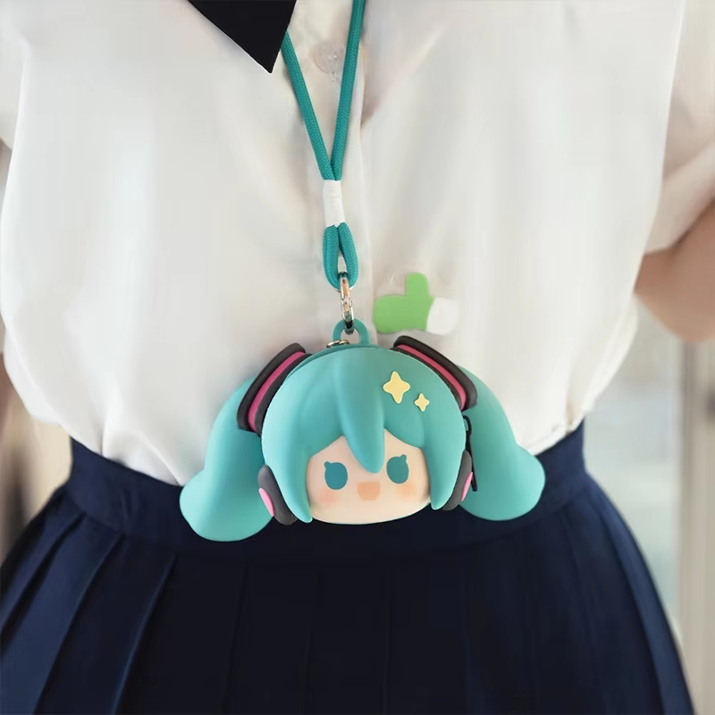 Model Kit Hatsune Miku - Porte-monnaie Hatsune Miku mignon, étui pour