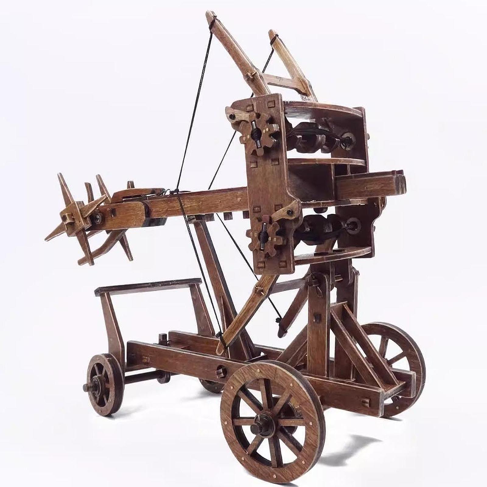 Model Kit Wood - Kit de construction de chariot chinois