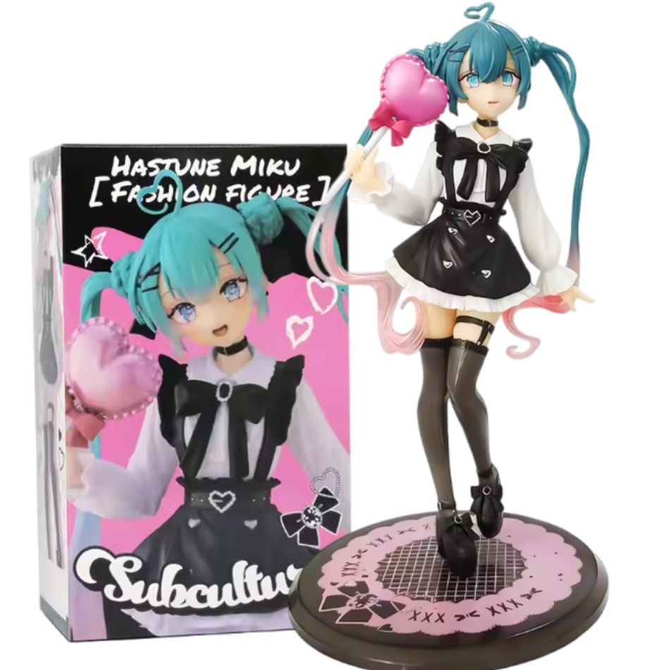 Model Kit Hatsune Miku - Figurine Hatsune Miku Anime, tenue de