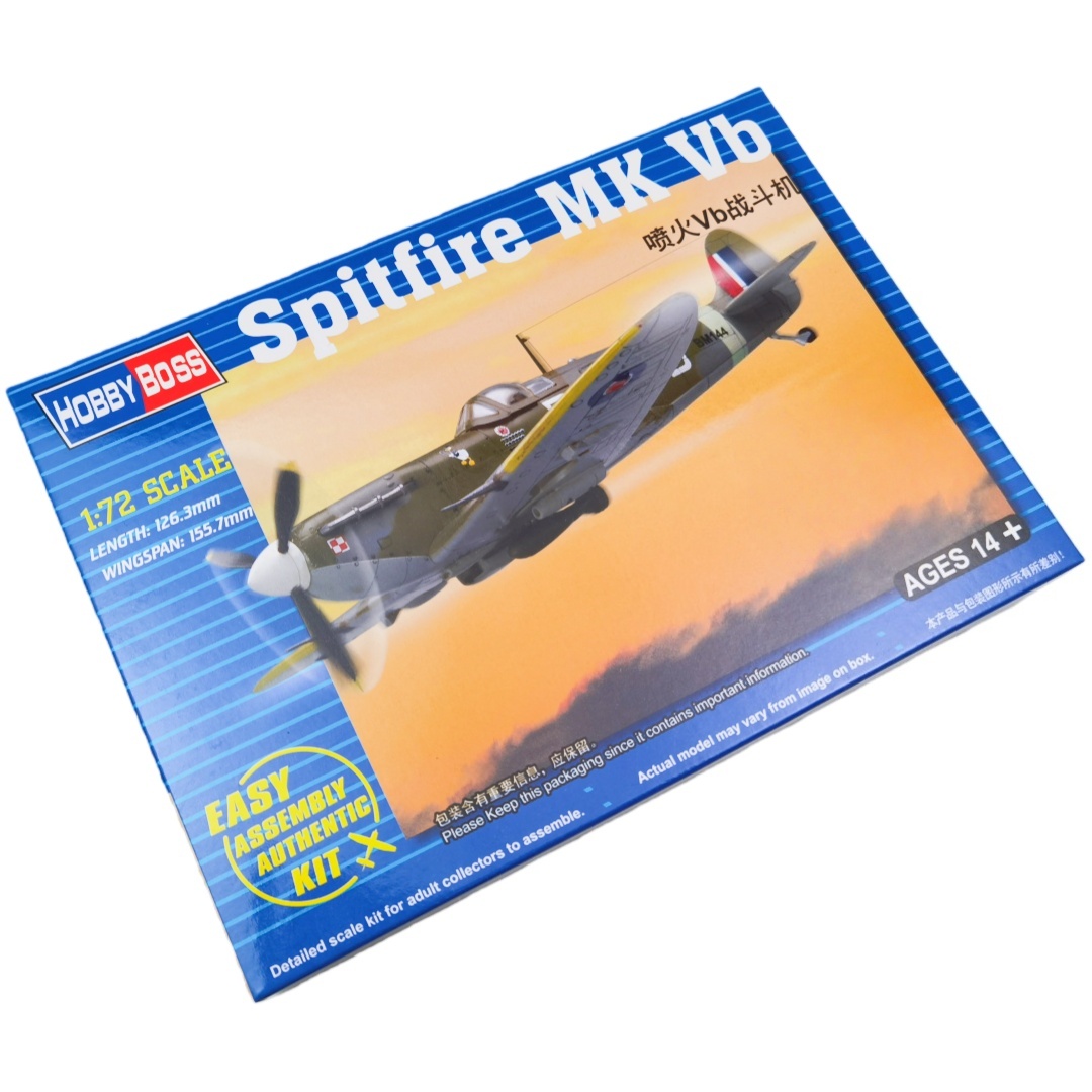 Model Kit Spitfire - TRUMPETER 1/72 Spitfire MK VB modèle