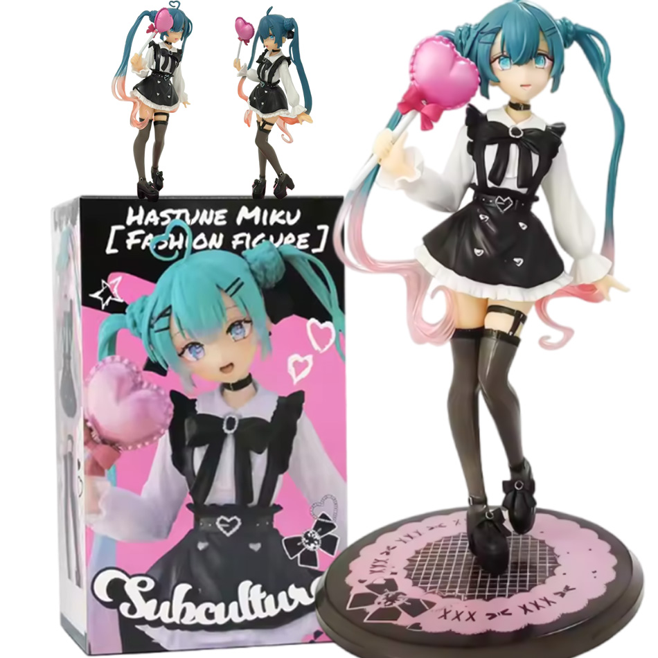 Model Kit Hatsune Miku - Figurine Hatsuned Miku, Mode Subculture, Baguette