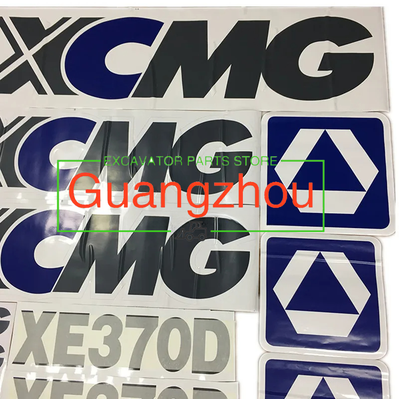 Logo Model Kit - Autocollant de haute qualité pour excavatrice