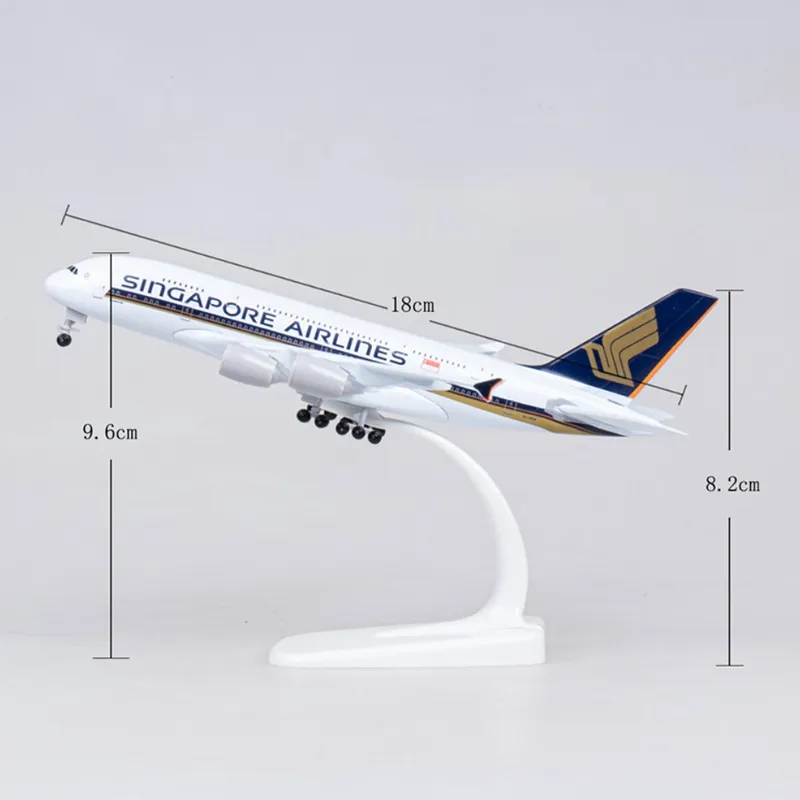 Avion de ligne en métal modèle - Model Kit Singapore avis et prix