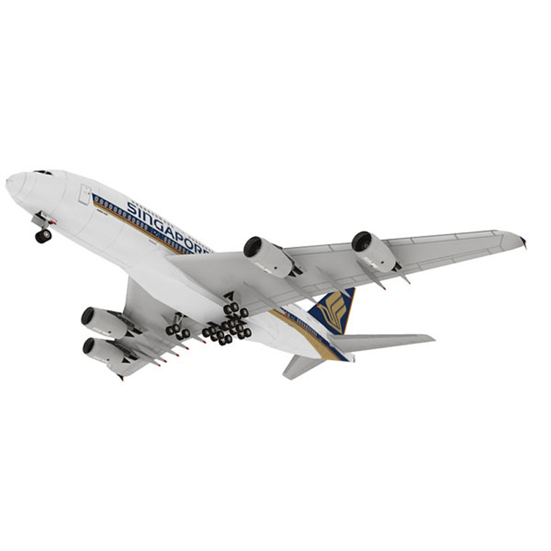 Avion de passagers en papier,  - Model Kit Singapore avis et prix