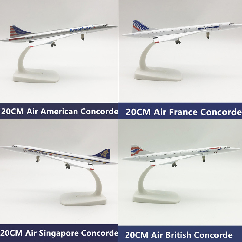 Modèle d'avion Concorde 16/20  - Model Kit Singapore avis et prix