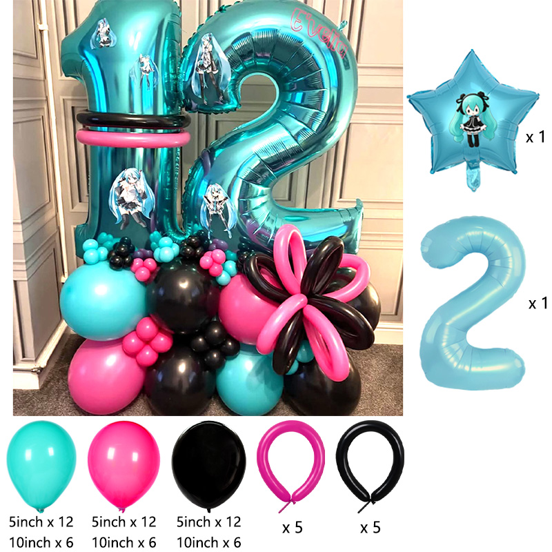 Kit de ballons Miku Hatsune to - Model Kit Hatsune Miku avis et prix