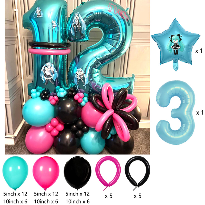 Kit de ballons Miku Hatsune to - Model Kit Hatsune Miku avis et prix