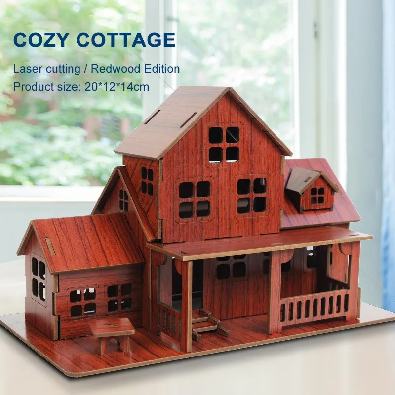 Puzzle 3D en bois : Kit de con - Model Kit Wood avis et prix