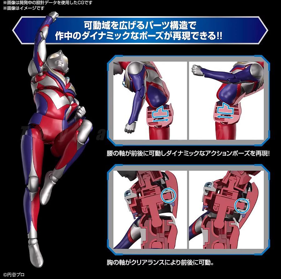 Bandai FRS Figure-rise Standar - Model Kit Ultraman Tiga avis et prix