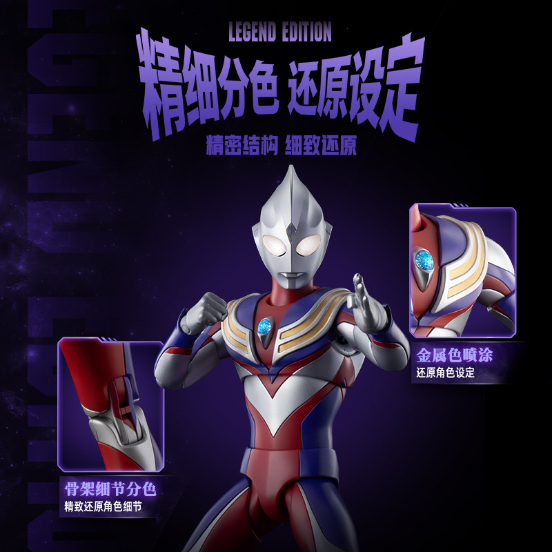 Nouvelle figurine articulée Bl - Model Kit Ultraman Tiga avis et prix