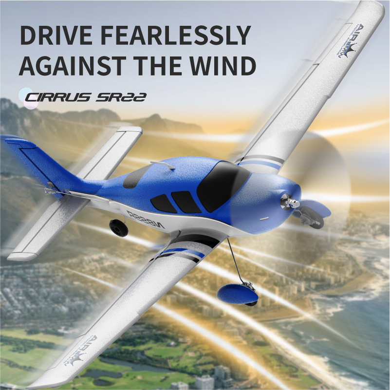 Qidi580 SR22 RC avion 2.4G 6CH - Model Kit Spitfire avis et prix