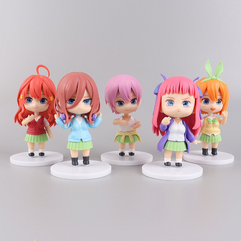 5 figurines d'anime Les Quintu - Model Kit Hatsune Miku avis et prix