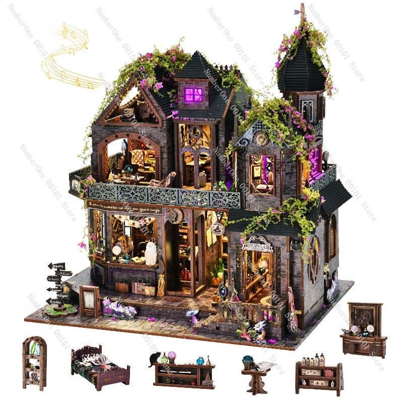 Kit de construction de maison  - Model Kit Wood avis et prix